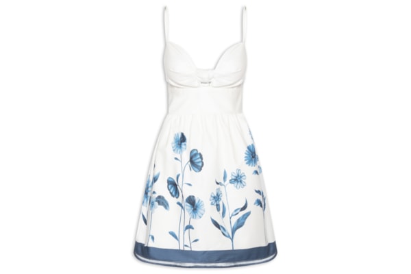 Vestido Curto Ciana – Branco
