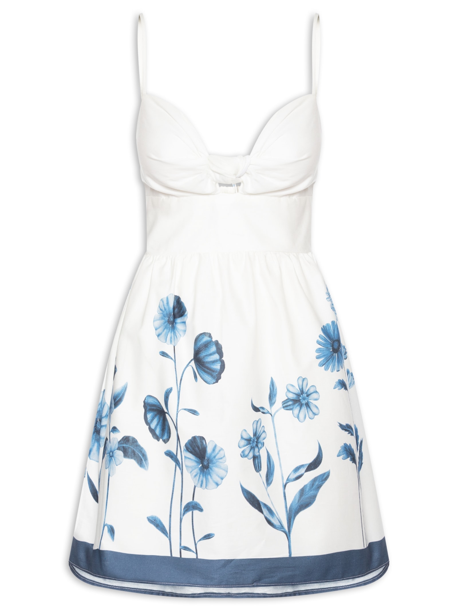 Vestido Curto Ciana – Branco Farm