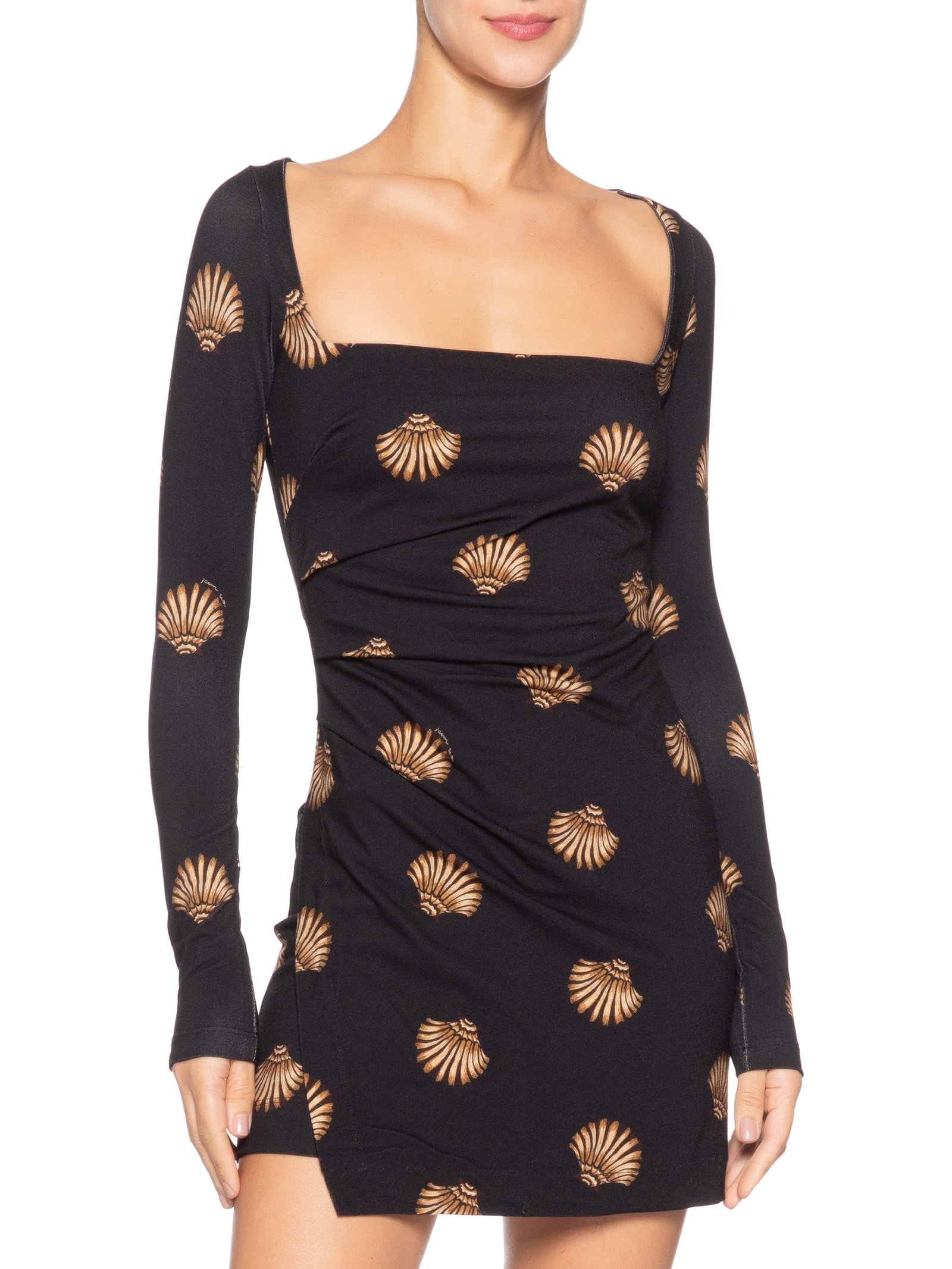 Vestido Curto Conchita Preto Farm