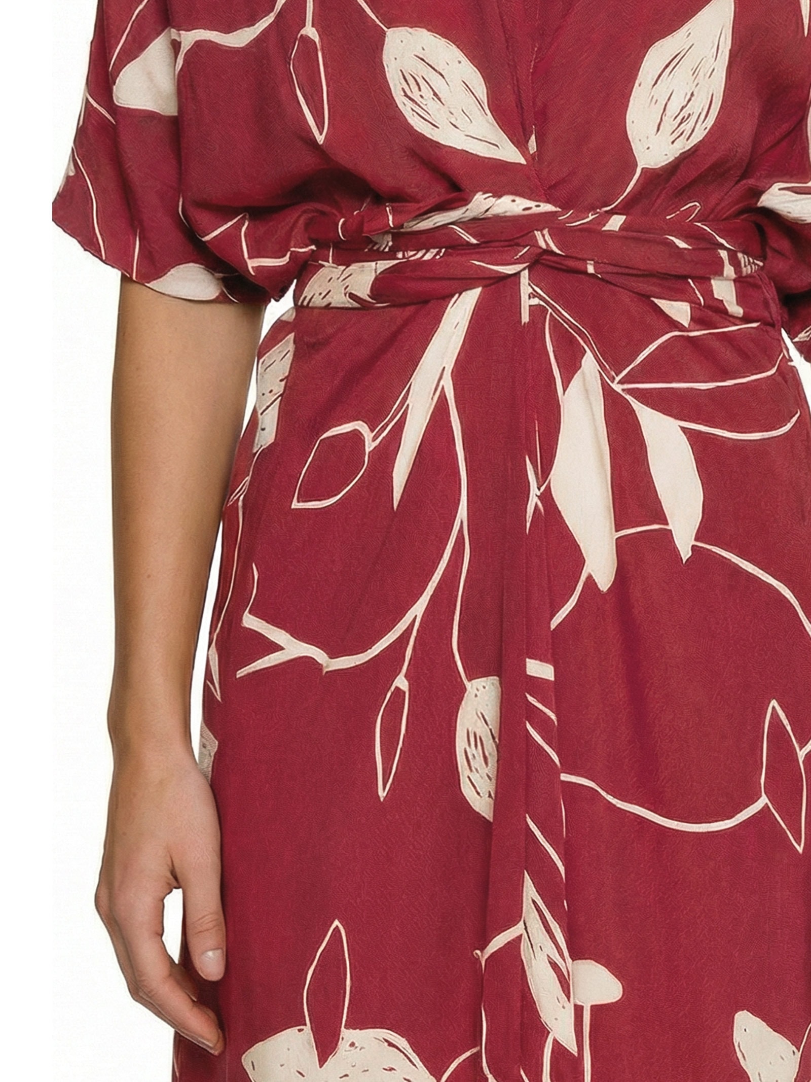 Vestido Curto Copaíba Vermelho Cantão