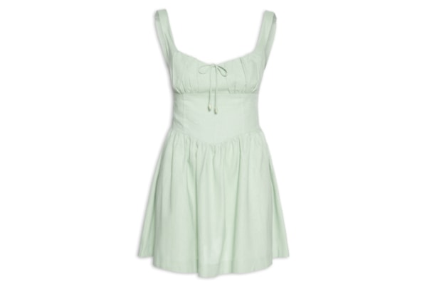Vestido Curto Corselet - Verde