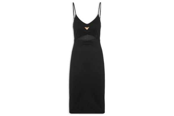 Vestido Curto De Alças - Preto