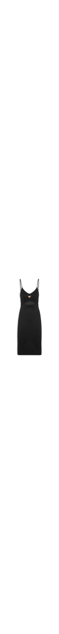 Vestido Curto De Alças - Preto