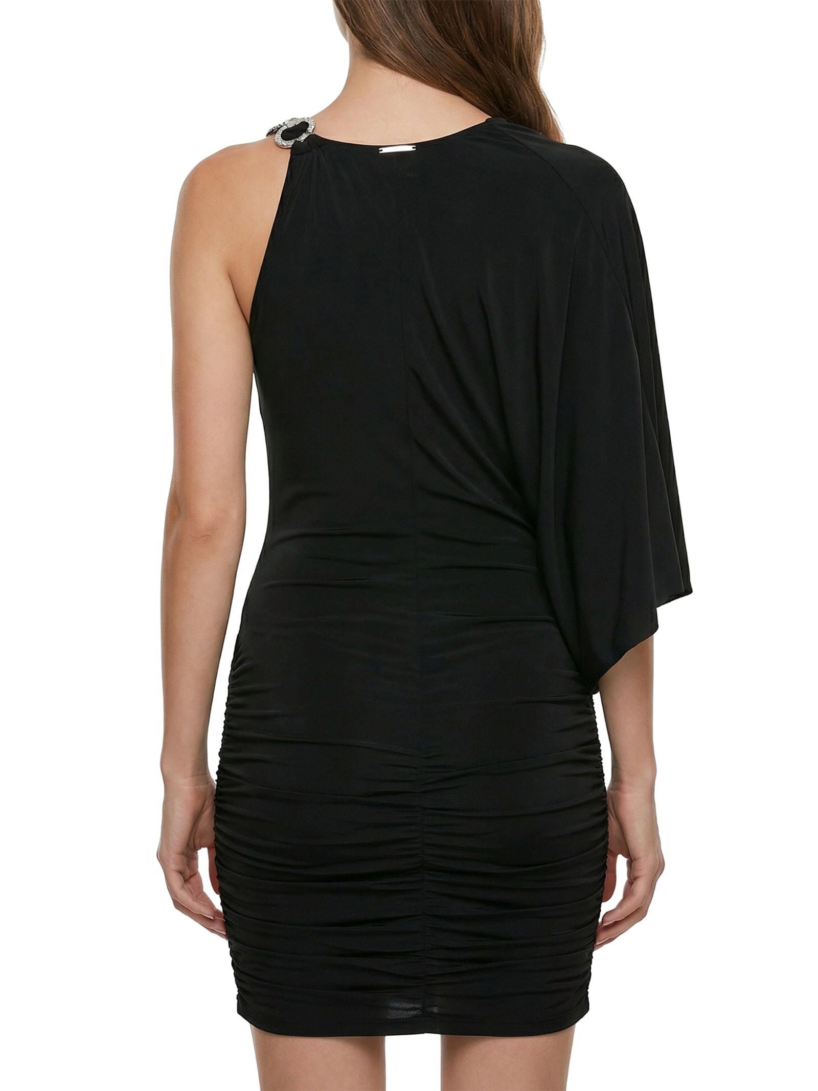 Vestido Curto Degagê Preto My Favorite