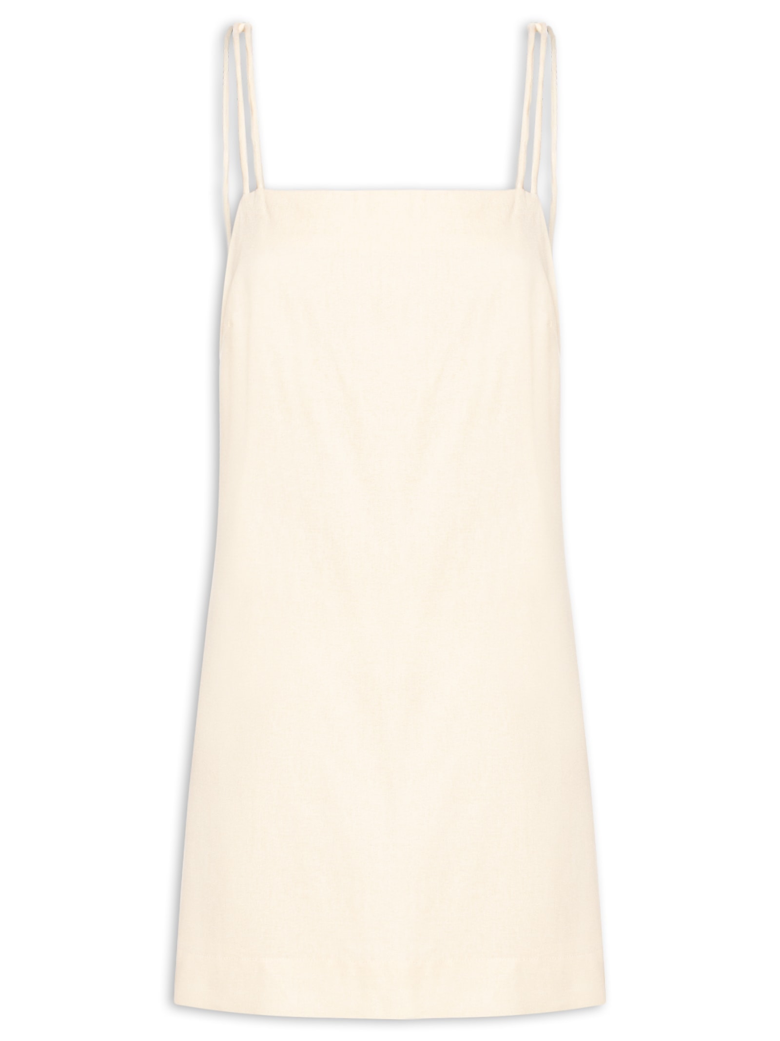 Vestido Curto Detalhe Alça Off White Dress To