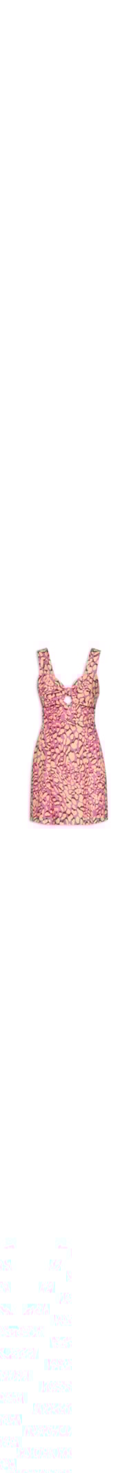 Vestido Curto Detalhe Busto Aurora - Rosa