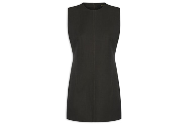 Vestido Curto Dries - Marrom