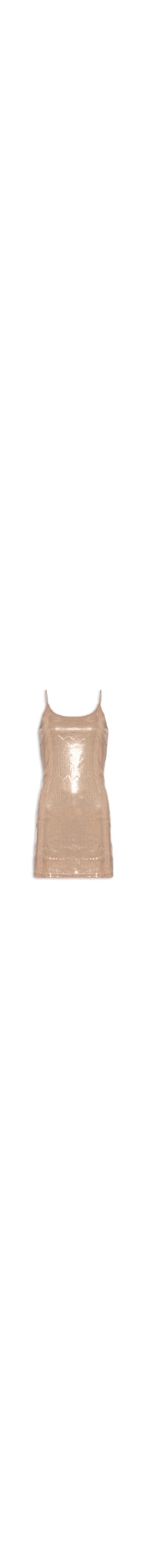 Vestido Curto em Paetê - Dourado