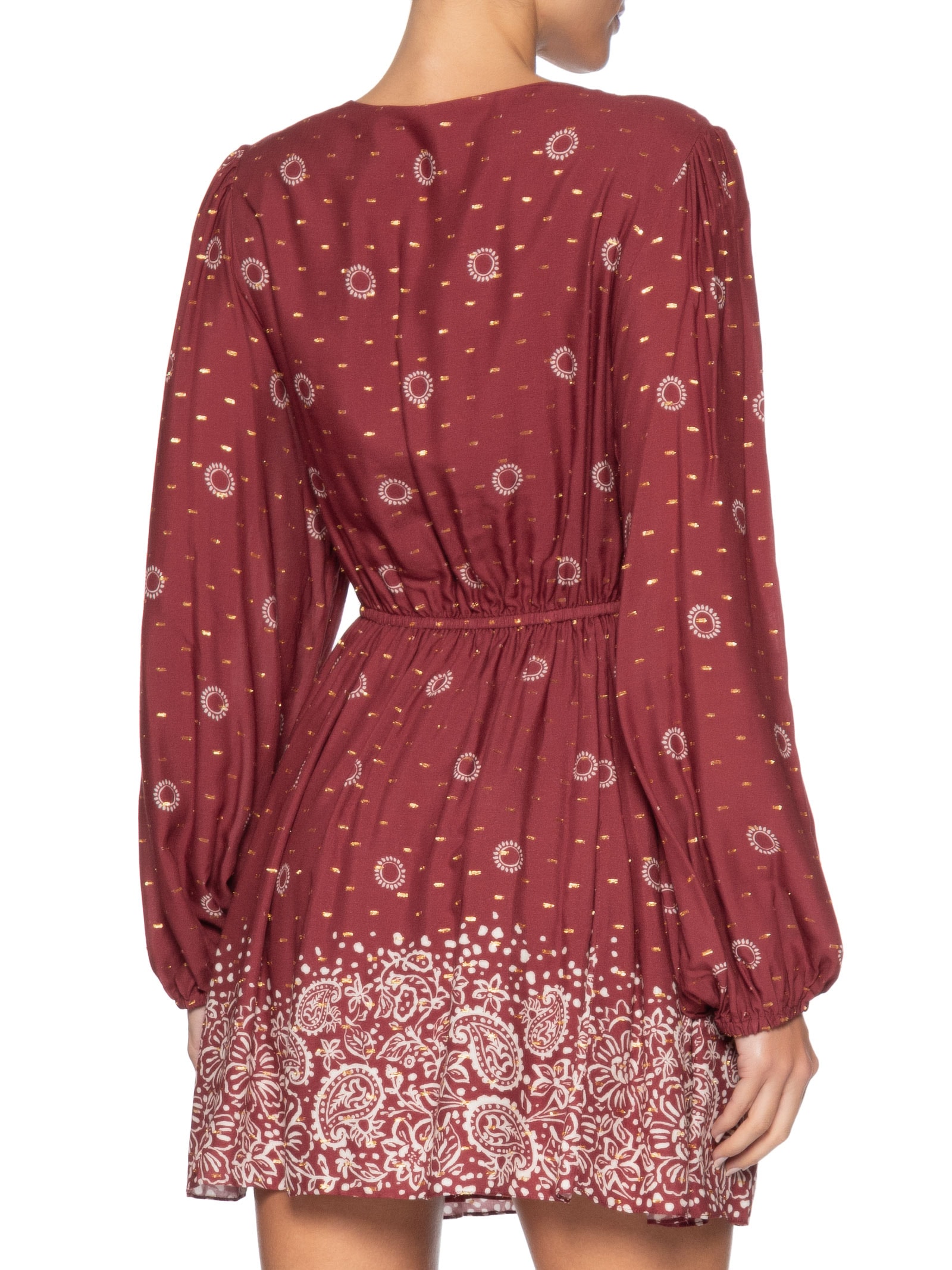 Vestido Curto Est Aurea Vermelho Dress To