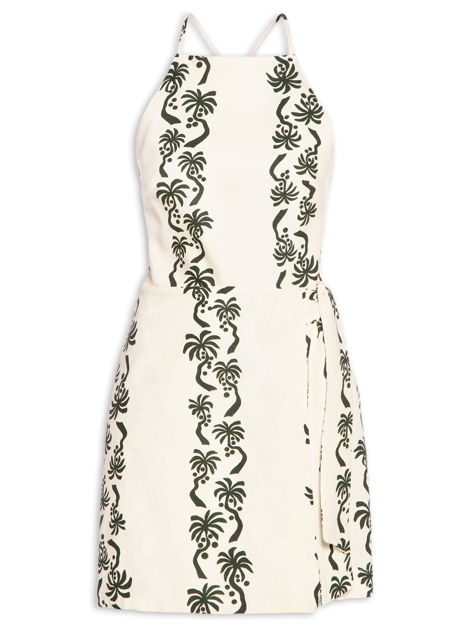 Vestido Curto Estampa Aventureiro Branco Dress To