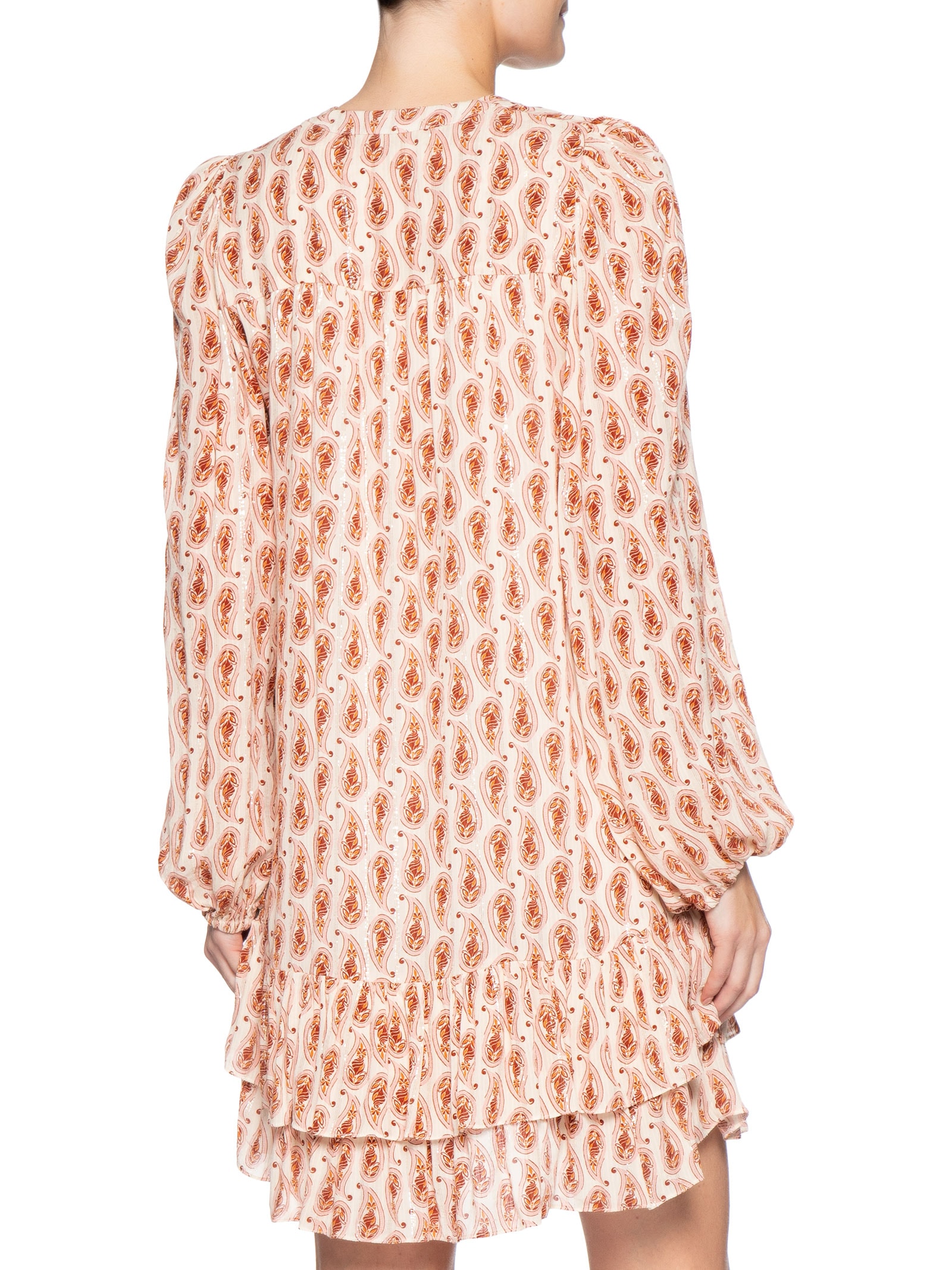 Vestido Curto Estampa Beira Mar Bege Dress To