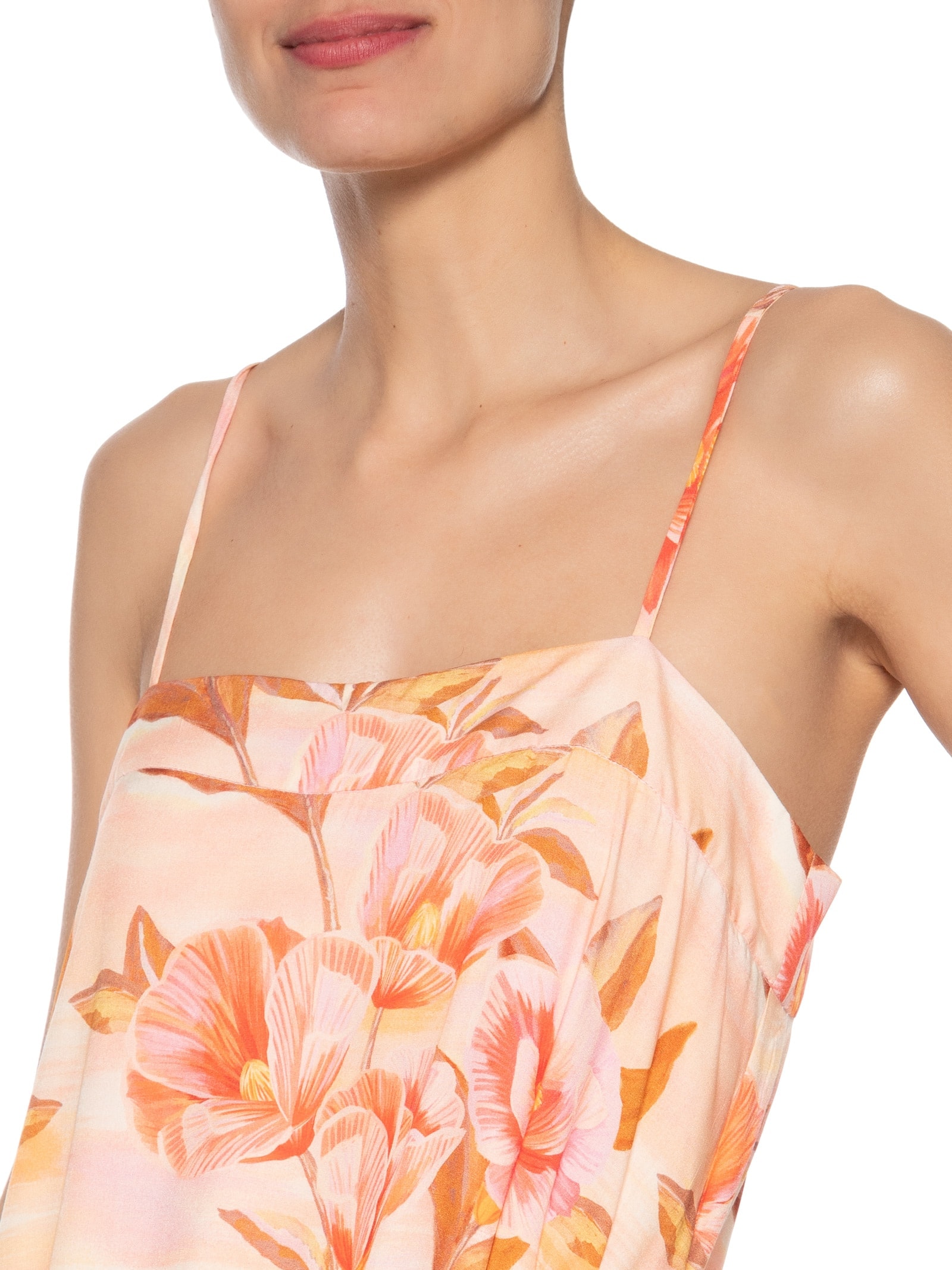 Vestido Curto Estampa Bela Rosa Dress To