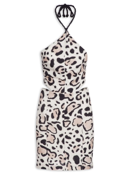Vestido Curto Estampa Savana Coleção Môn – Animal Print