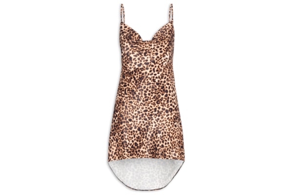 Vestido Curto Estampado - Animal Print