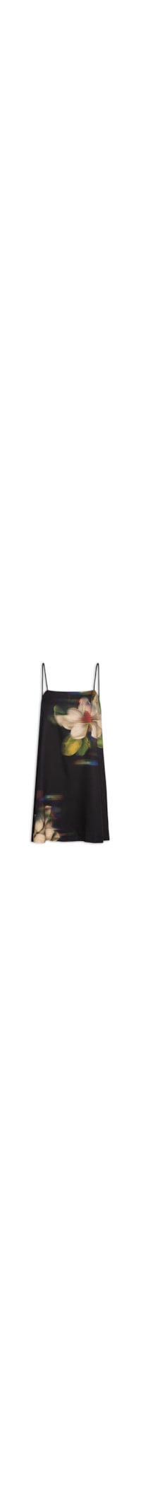 Vestido Curto Estampado Lilly - Preto