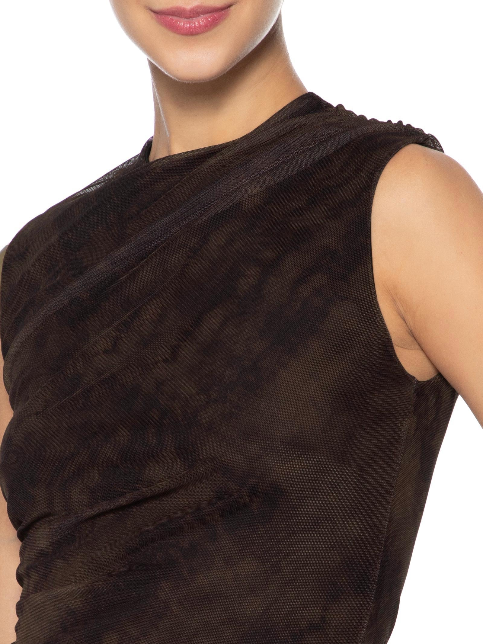 Vestido Curto Estampado Preto Cia Marítima