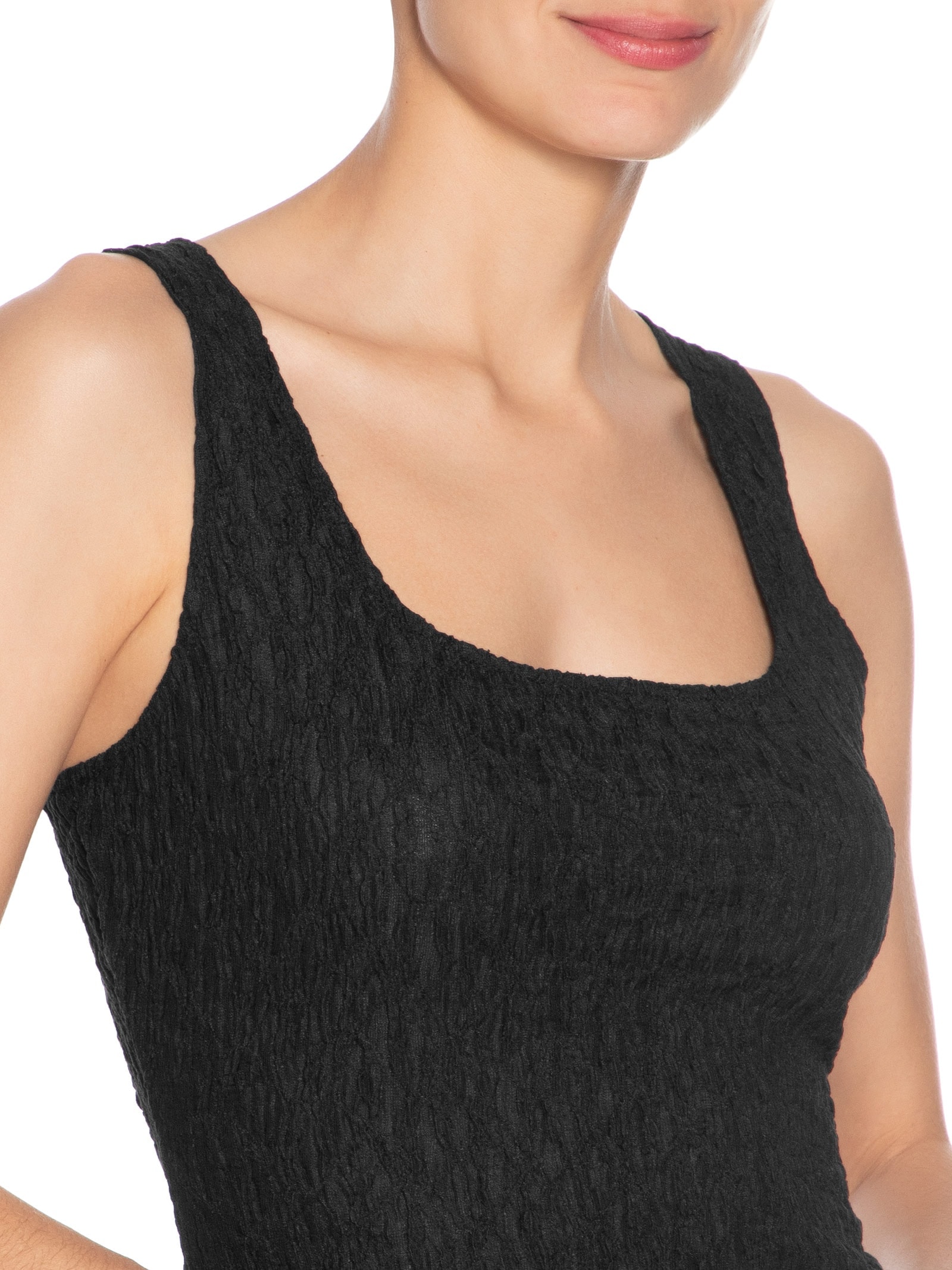 Vestido Curto Feminino Texturizado Preto Market 33