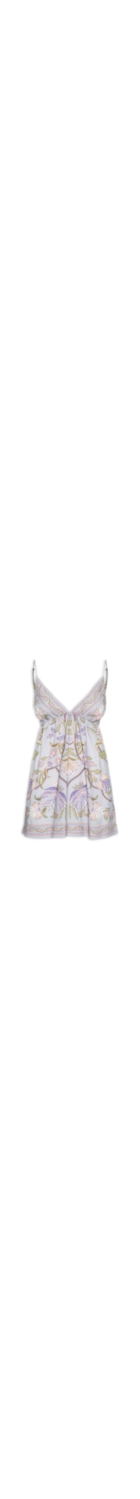 Vestido Curto Flor Do Deserto - Roxo