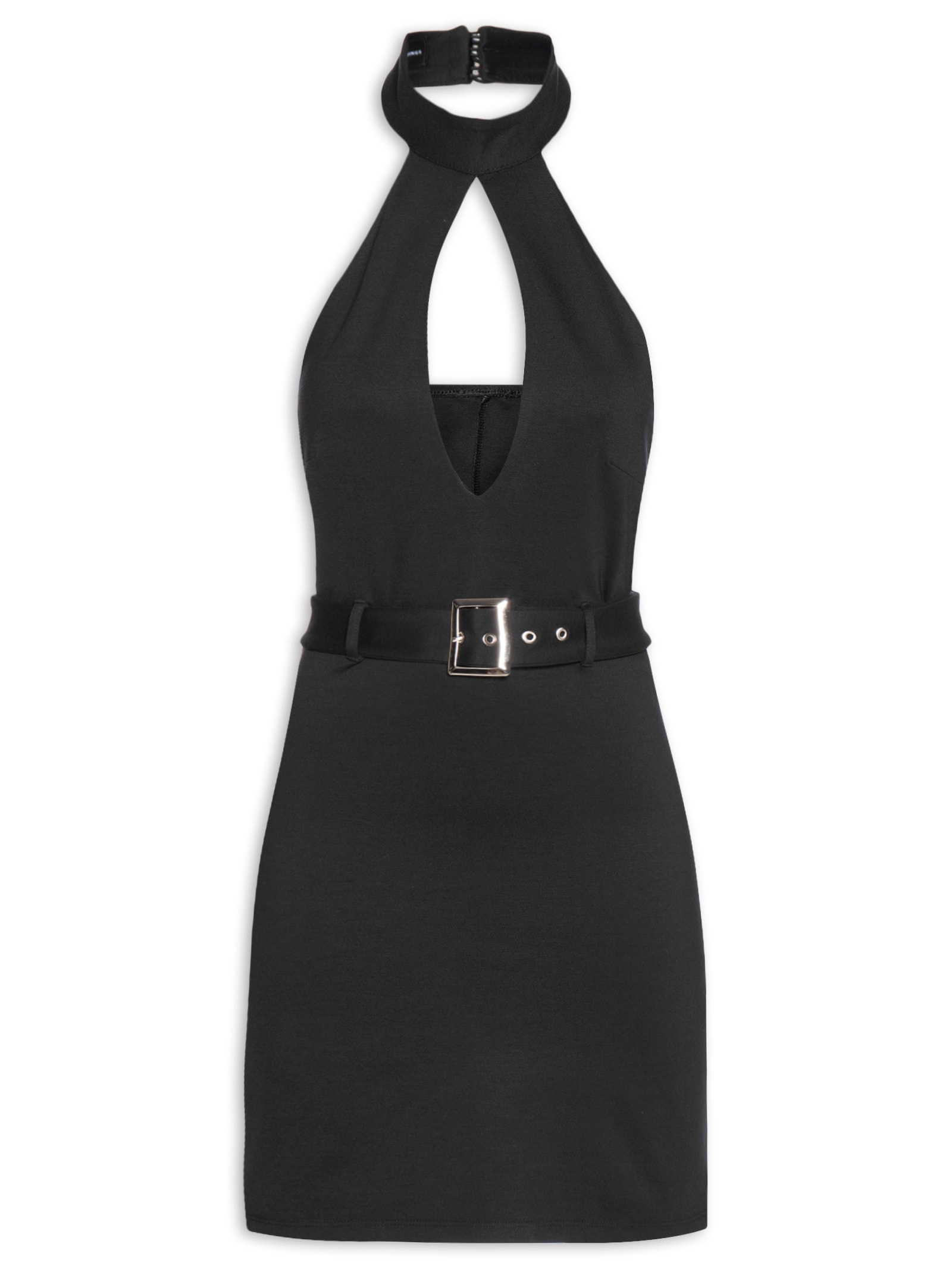 Vestido Curto Frente Única Preto My Favorite Things