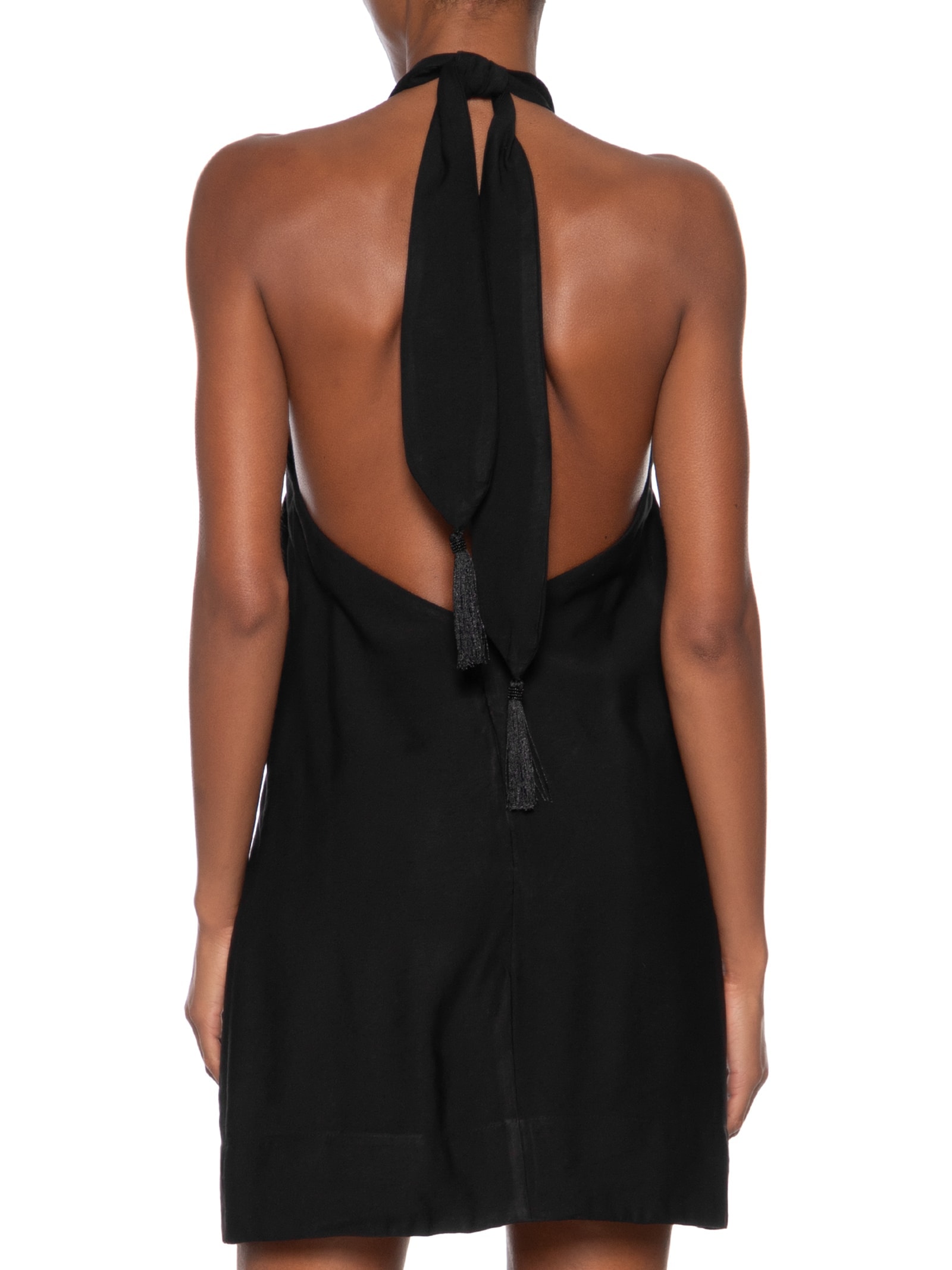 Vestido Curto Frente Única Preto Dress To