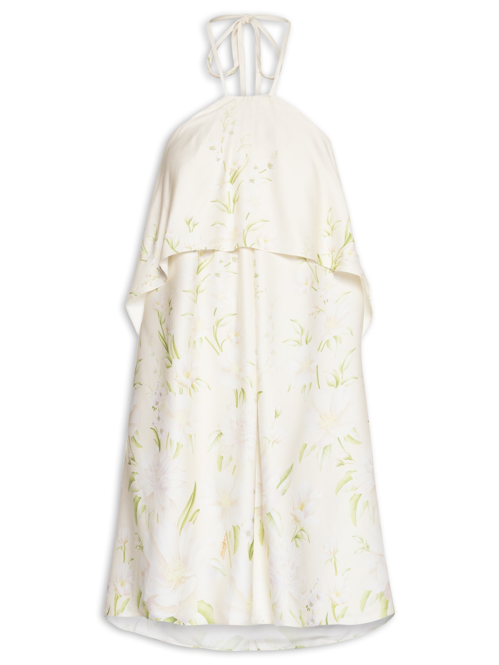 Vestido Curto Gabrielle Off White Farm