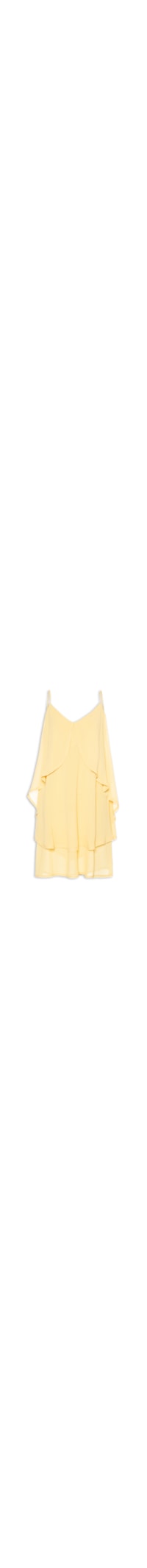 Vestido Curto Ggt - Amarelo