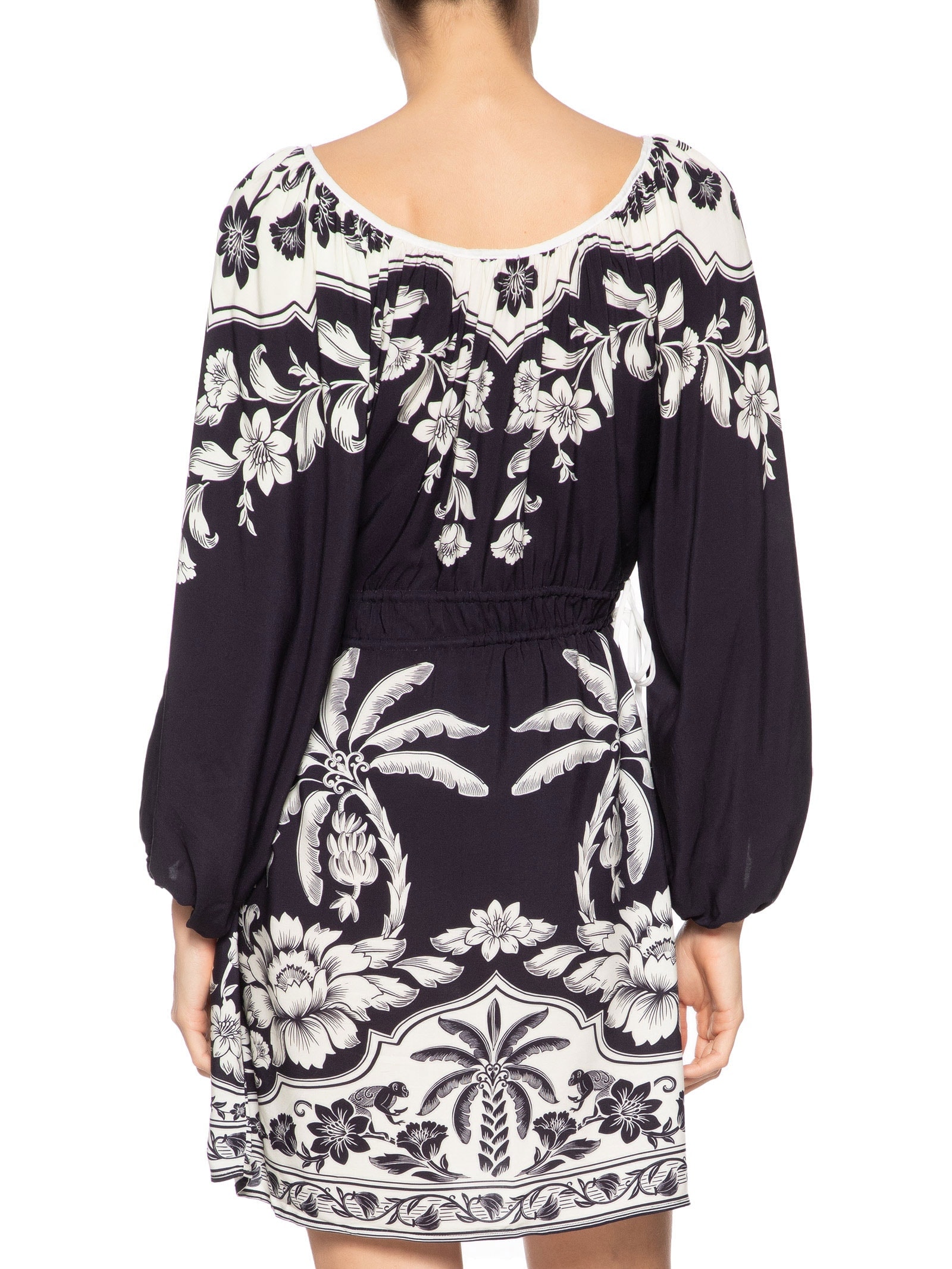 Vestido Curto Guanacaste Preto Farm