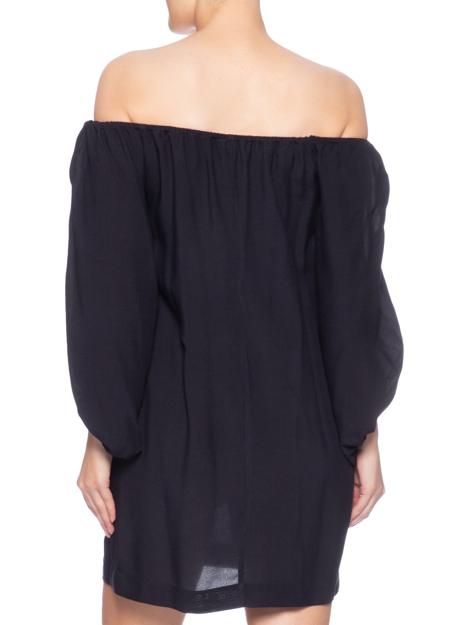 Vestido Curto Itacaré Coqueiro Preto Farm