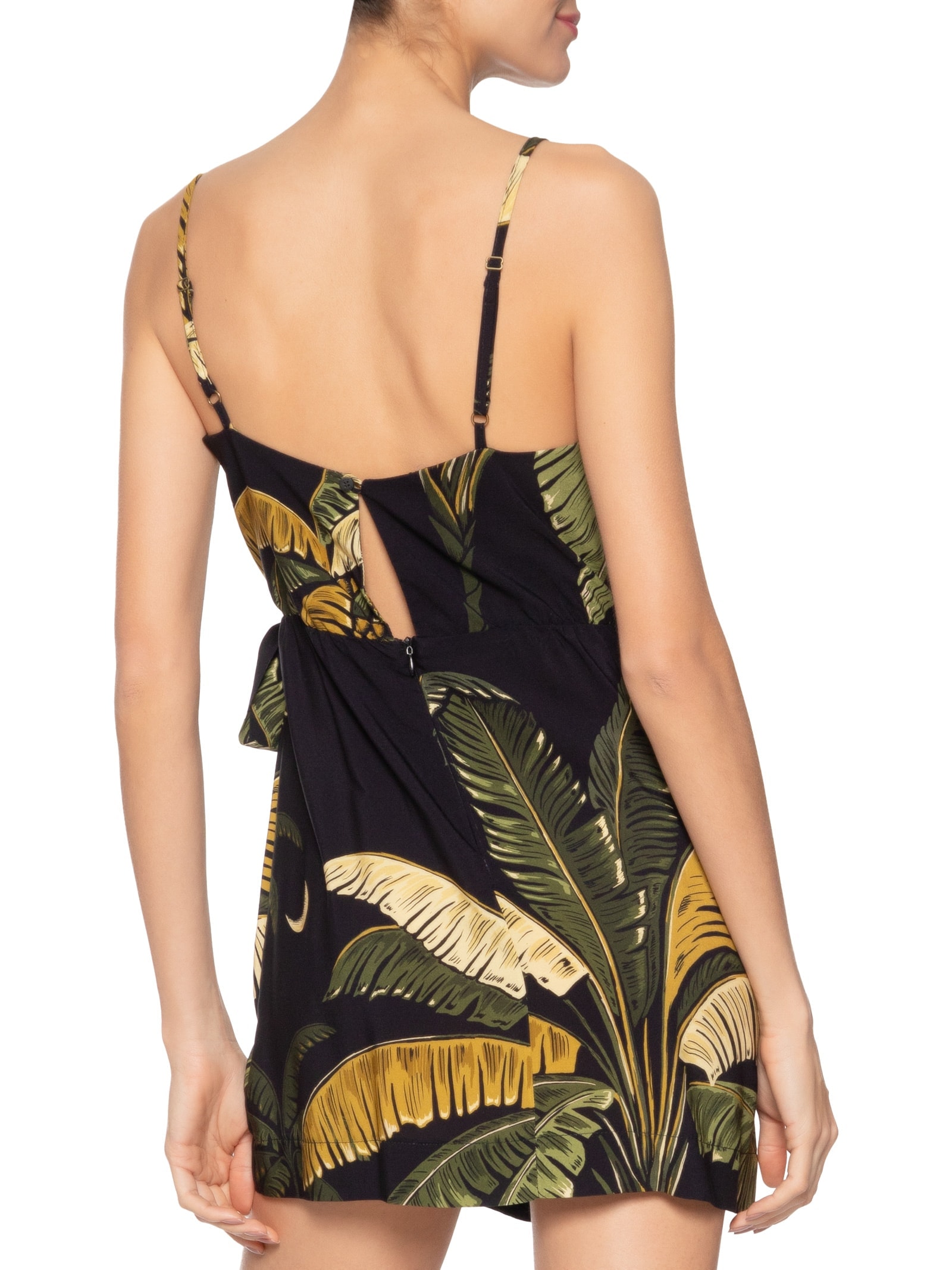 Vestido Curto Itacaré Preto Farm