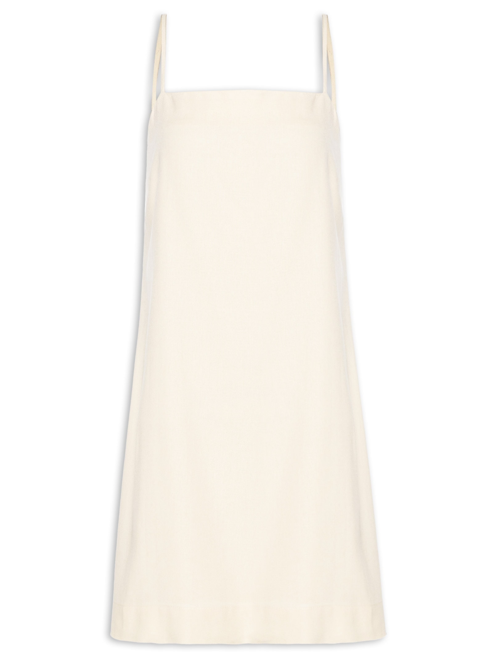 Vestido Curto Linho Reto Amarelo Dress To