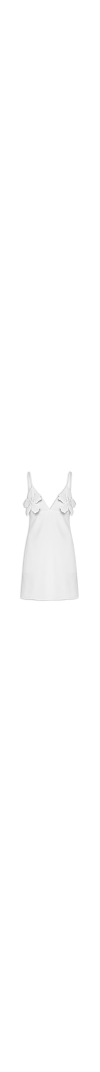 Vestido Curto Liso Blossom - Branco