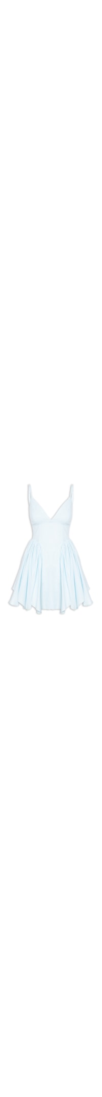 Vestido Curto Listra - Azul