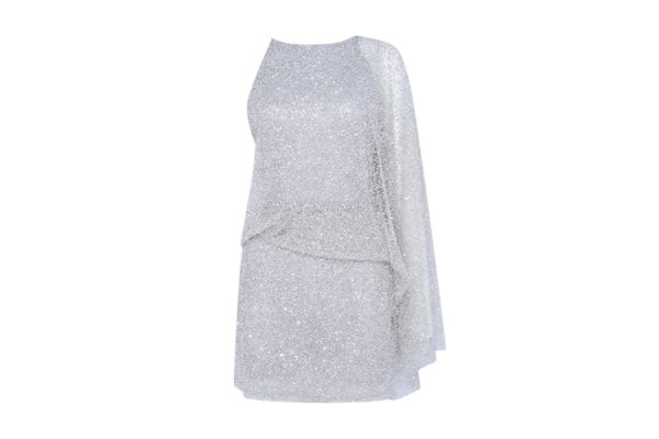 Vestido Curto Luna - Prata