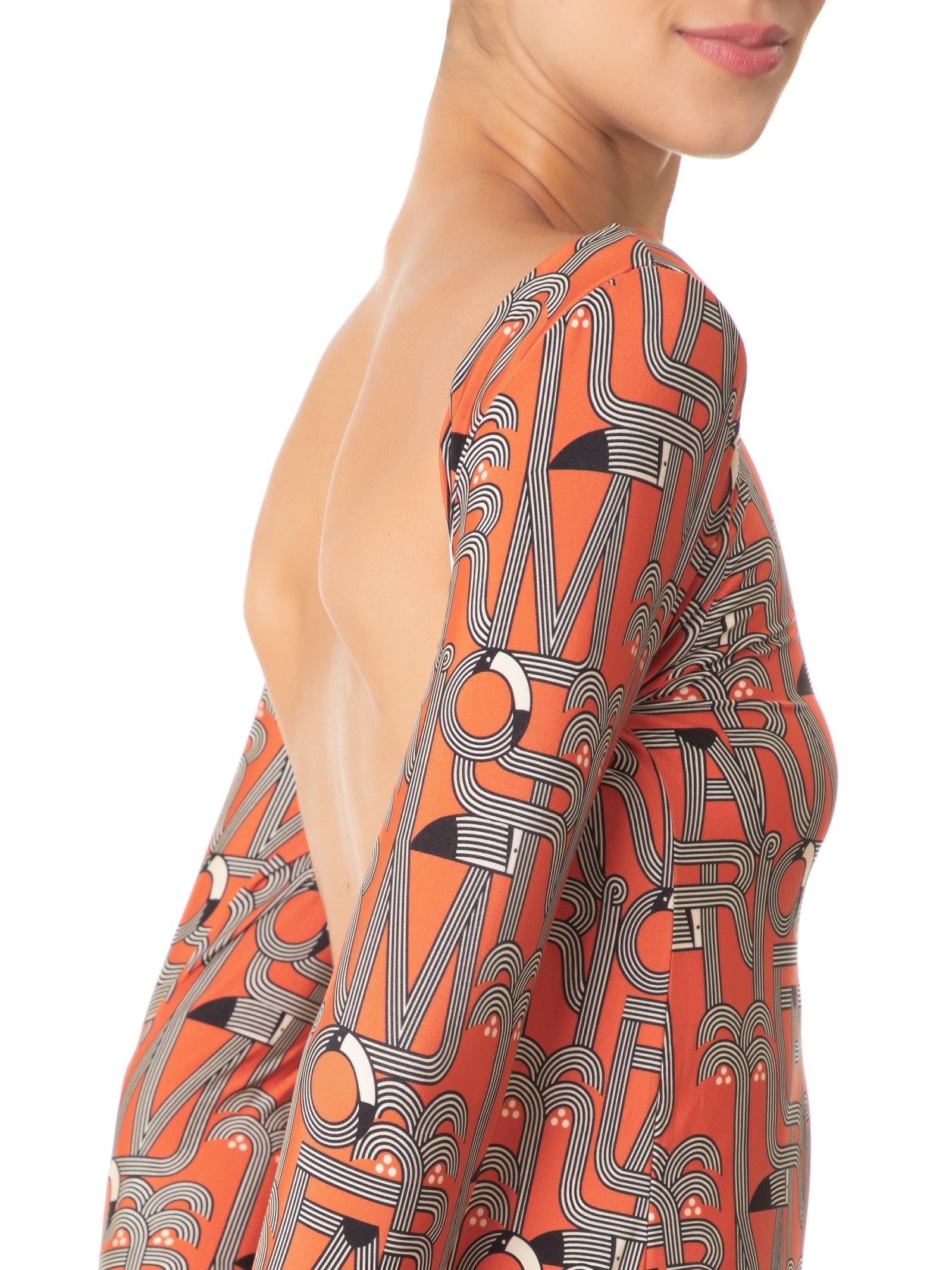 Vestido Curto Manga Longa Logotuca Vermelho Farm Praia