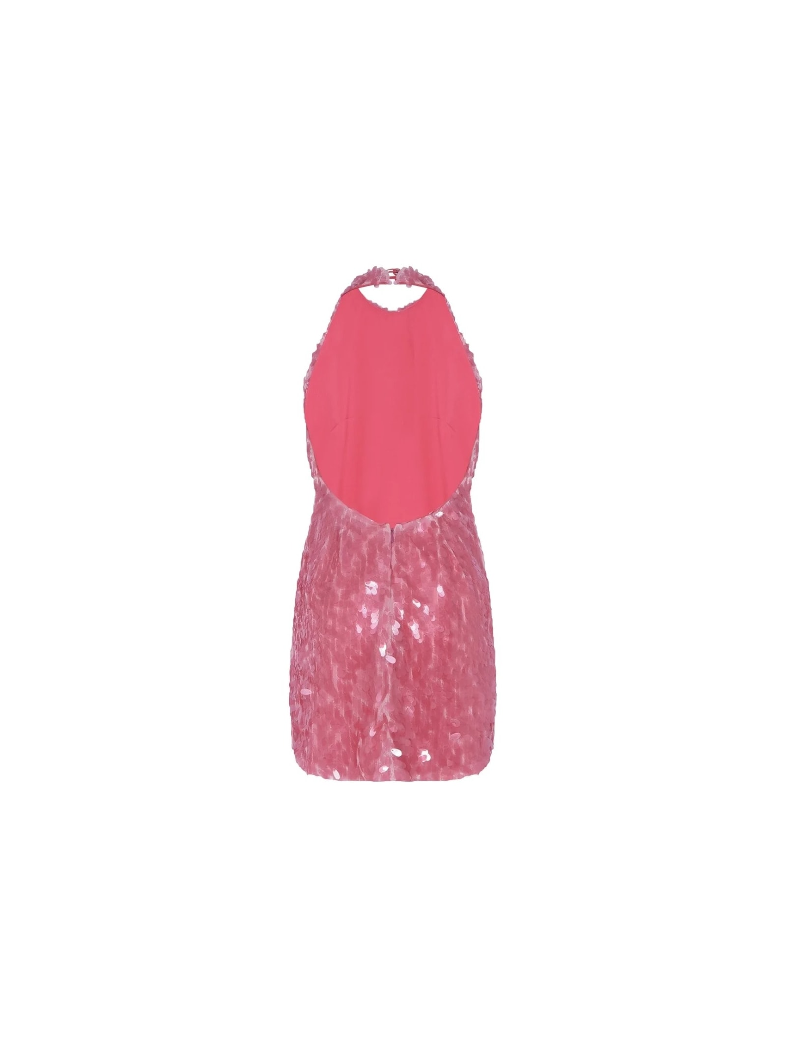 Vestido Curto Mareh Escama Rosa Shop Ginger