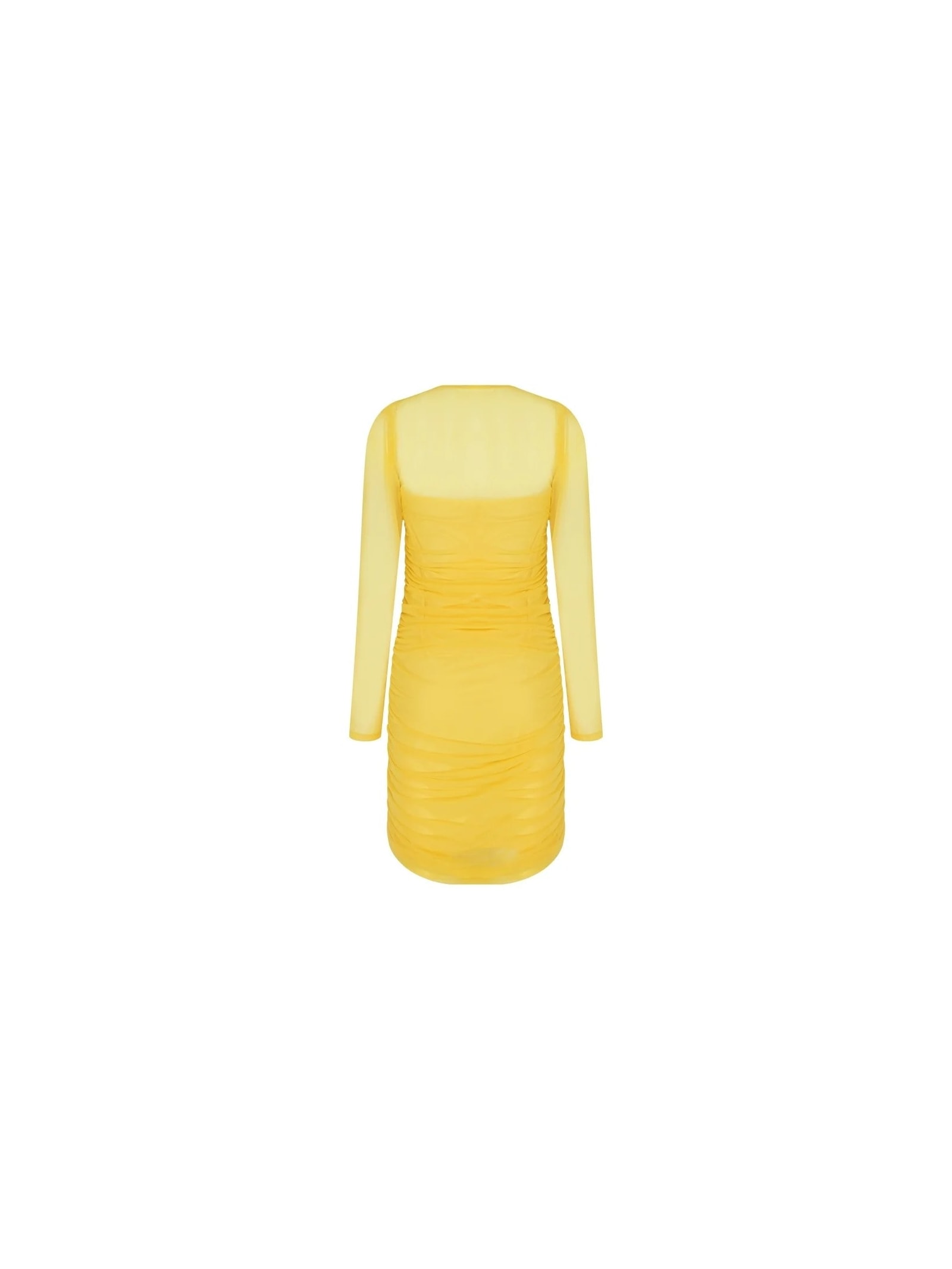 Vestido Curto Mareh Maresia Amarelo Shop Ginger