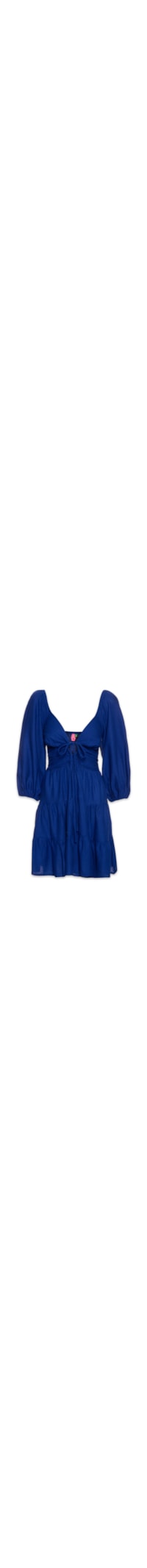 Vestido Curto Marias - Azul
