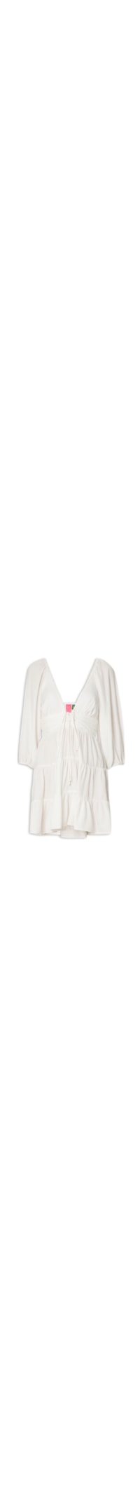 Vestido Curto Marias - Off White
