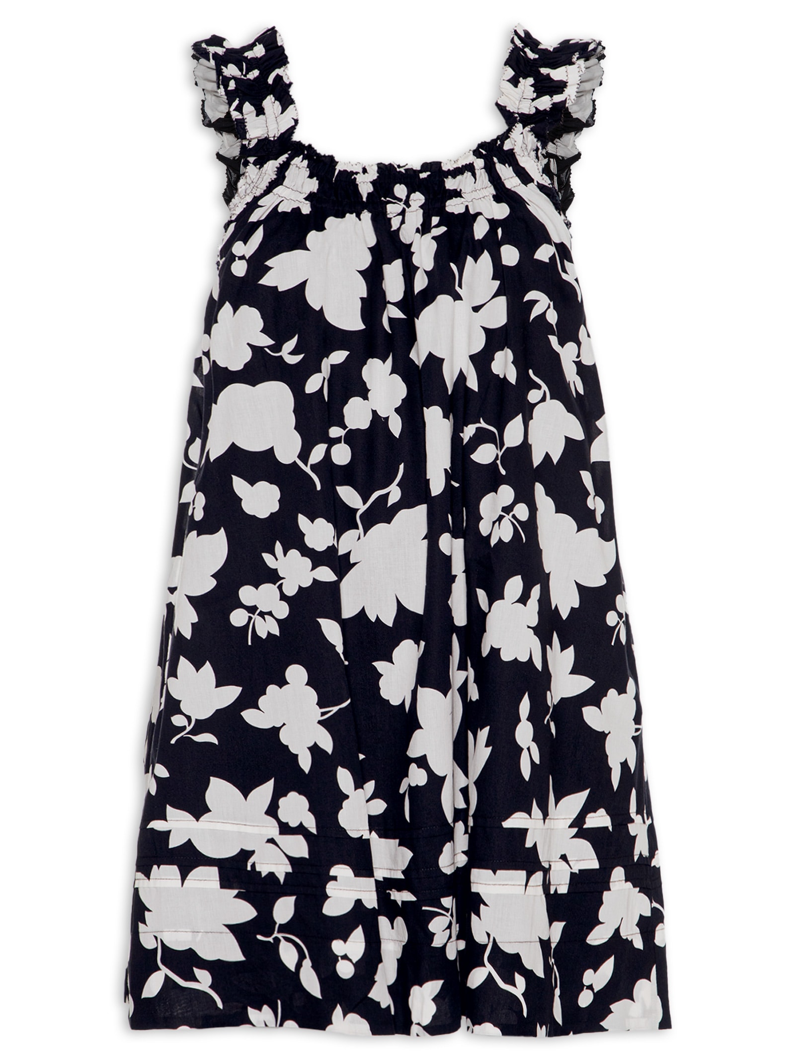 Vestido Curto Meg Cotton Mini Dress Preto Levi's