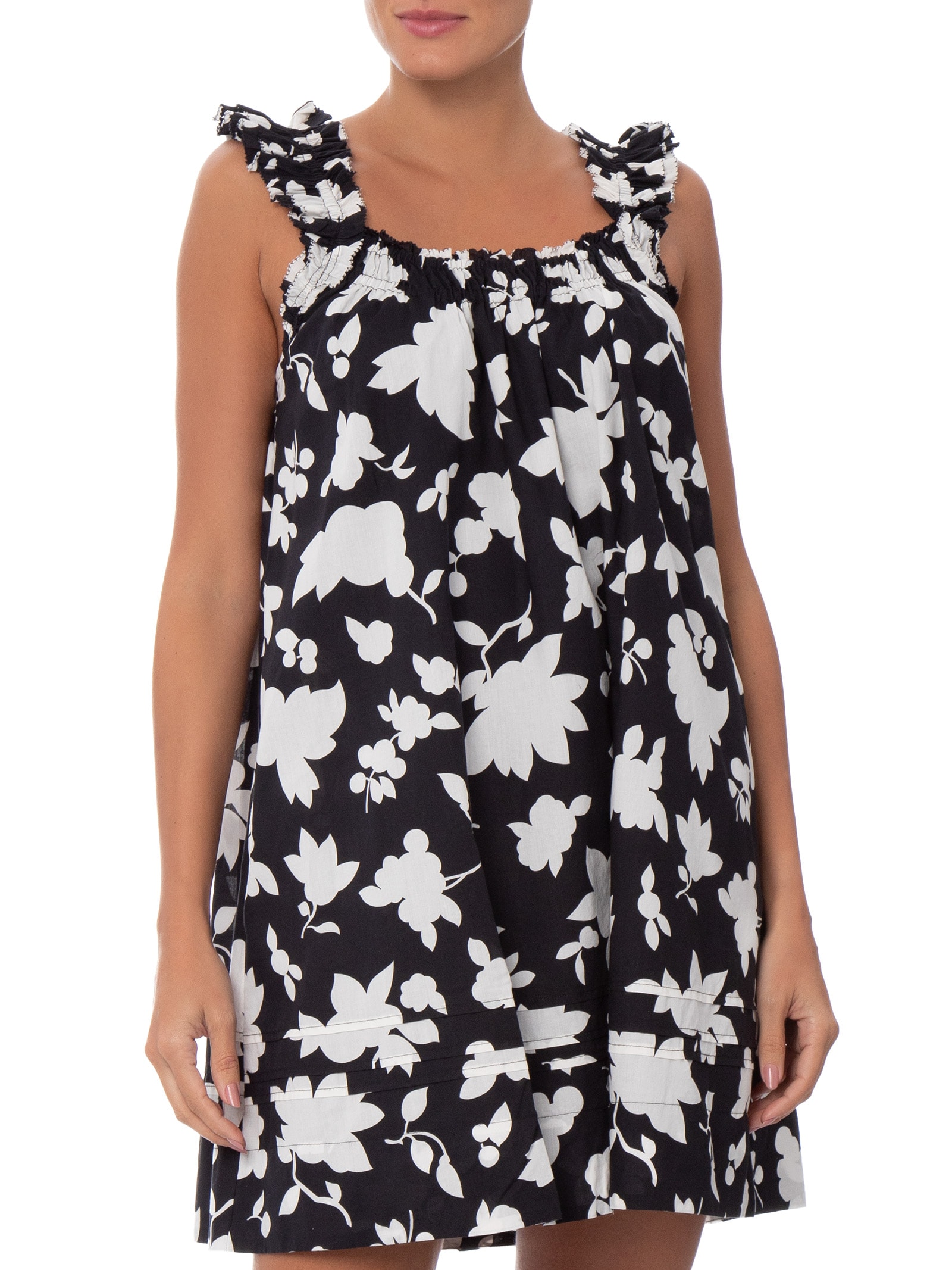 Vestido Curto Meg Cotton Mini Dress Preto Levi's