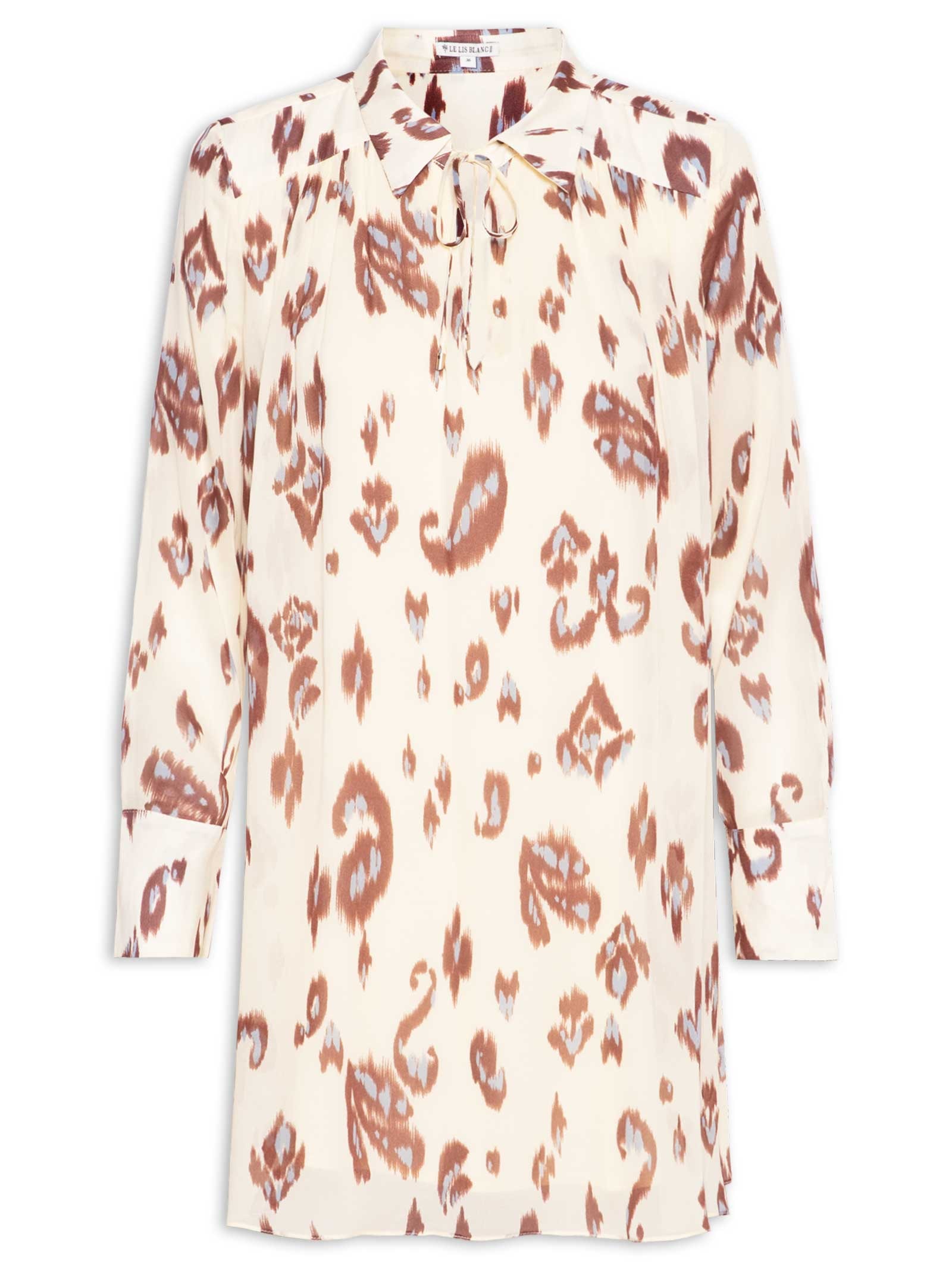 Vestido Curto Minka Branco Le Lis