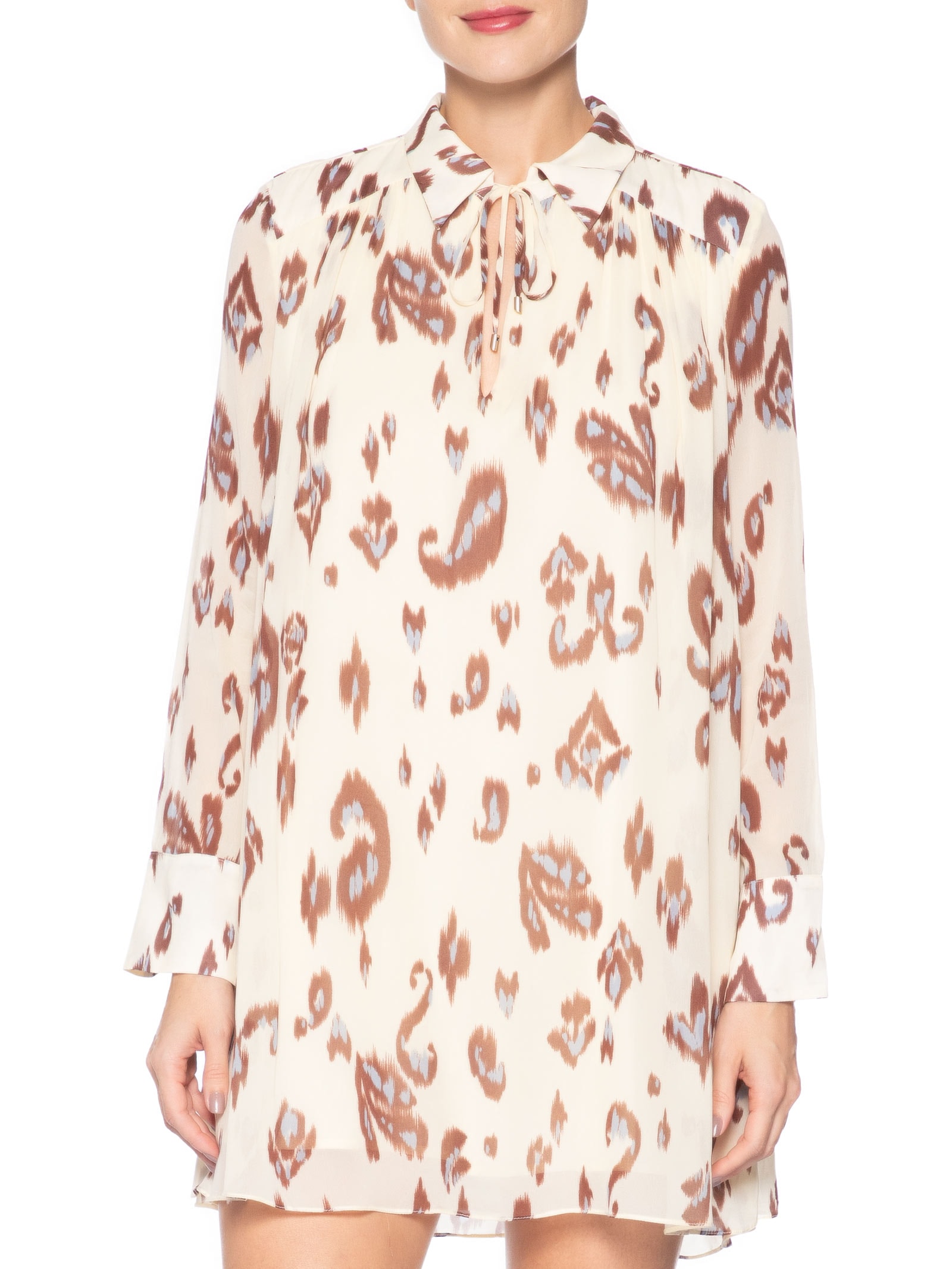 Vestido Curto Minka Branco Le Lis