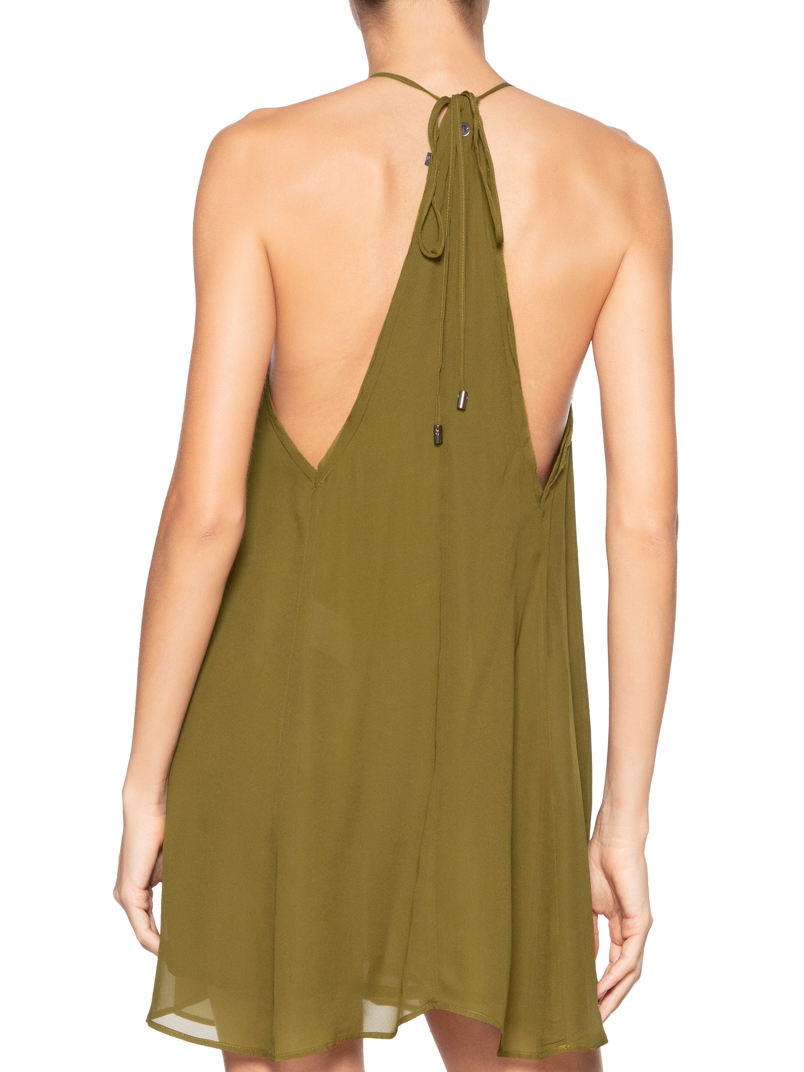 Vestido Curto Nadador Verde Animale Jeans