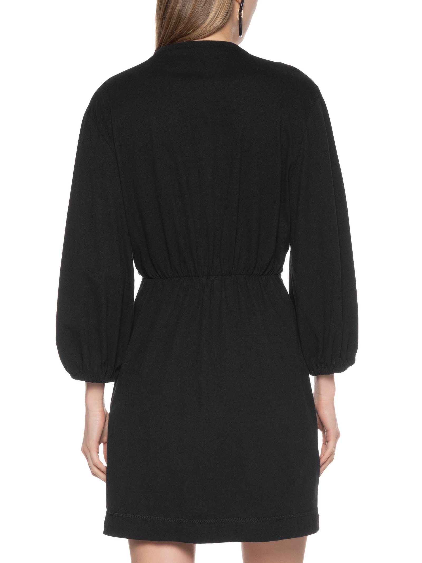 Vestido Curto Nó Frente Preto Dress To