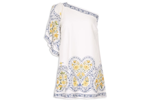 Vestido Curto Ombro Só Romance Boho - Azul