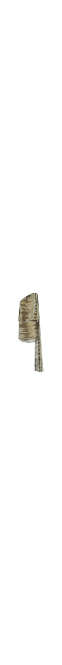 Vestido Curto Ombro Único Com Faixa - Marrom