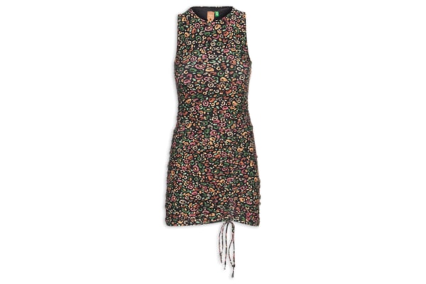 Vestido Curto Onça Borogodó - Preto
