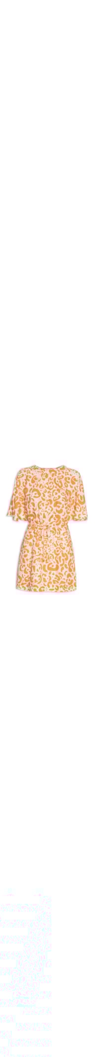 Vestido Curto Onça Lido - Animal Print