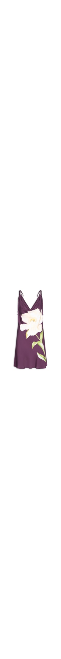 Vestido Curto Papoula - Roxo
