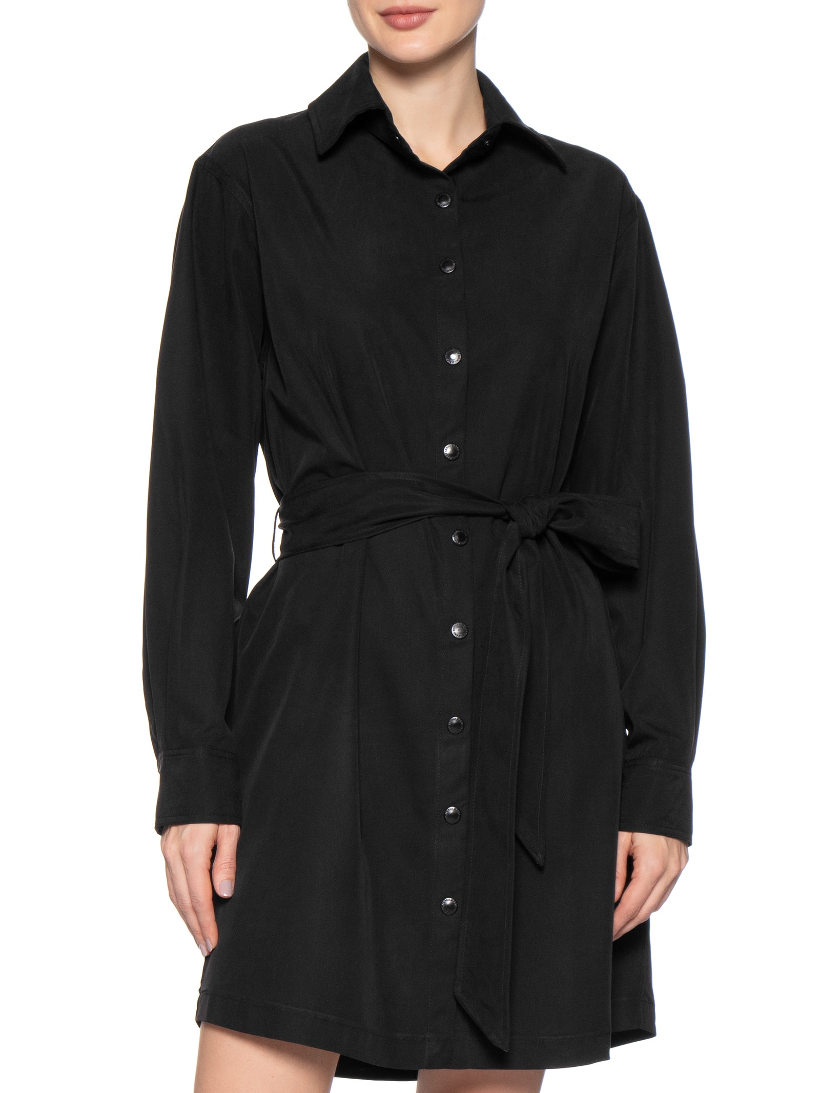 Vestido Curto Pence Preto Animale Jeans